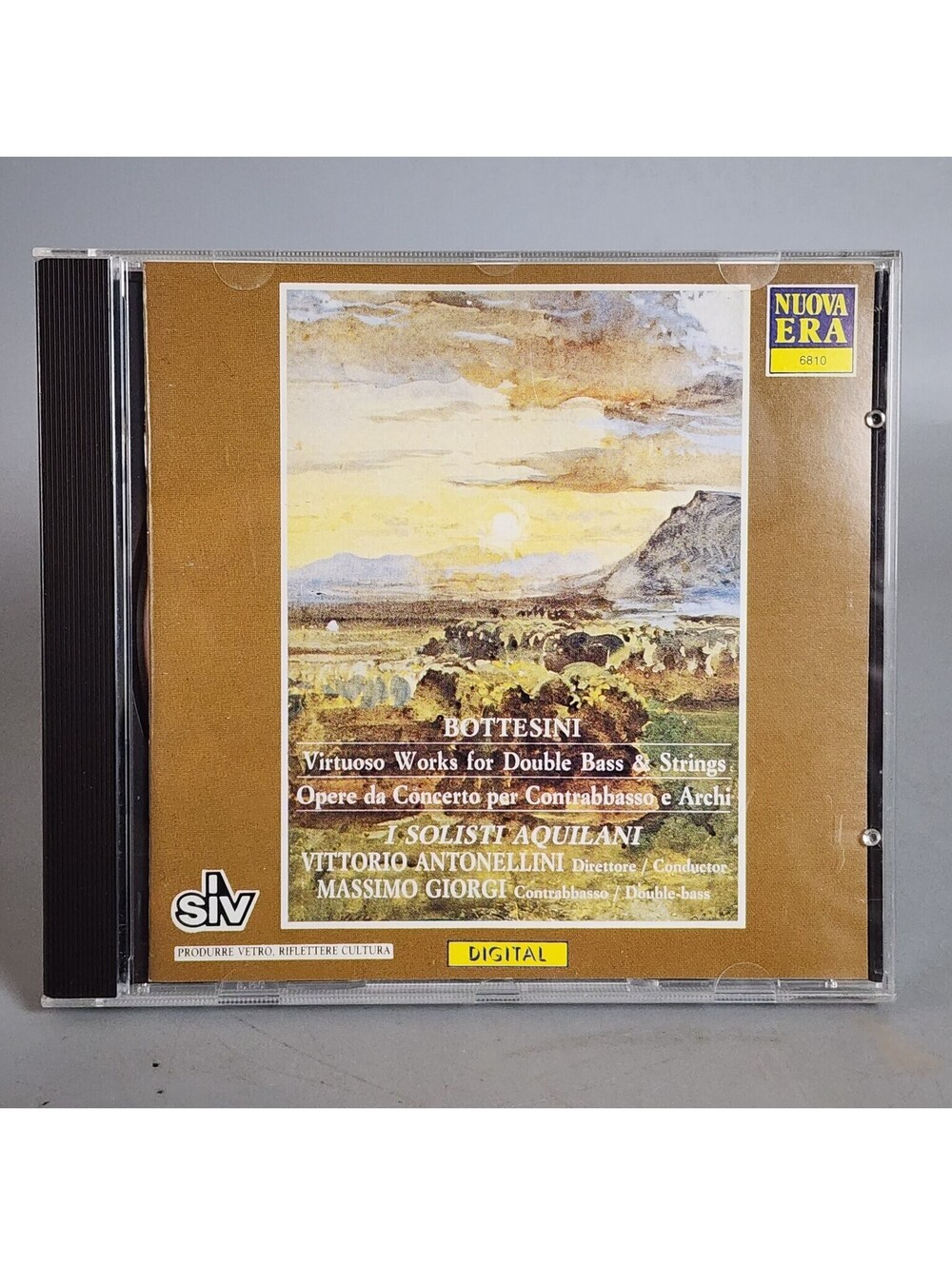Giovanni Bottesini: Virtuoso Works for Double Bass & Strings CD - I Solisti